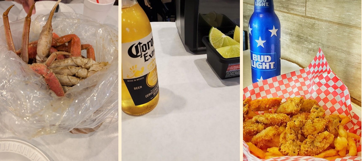 The King Crawfish Menu